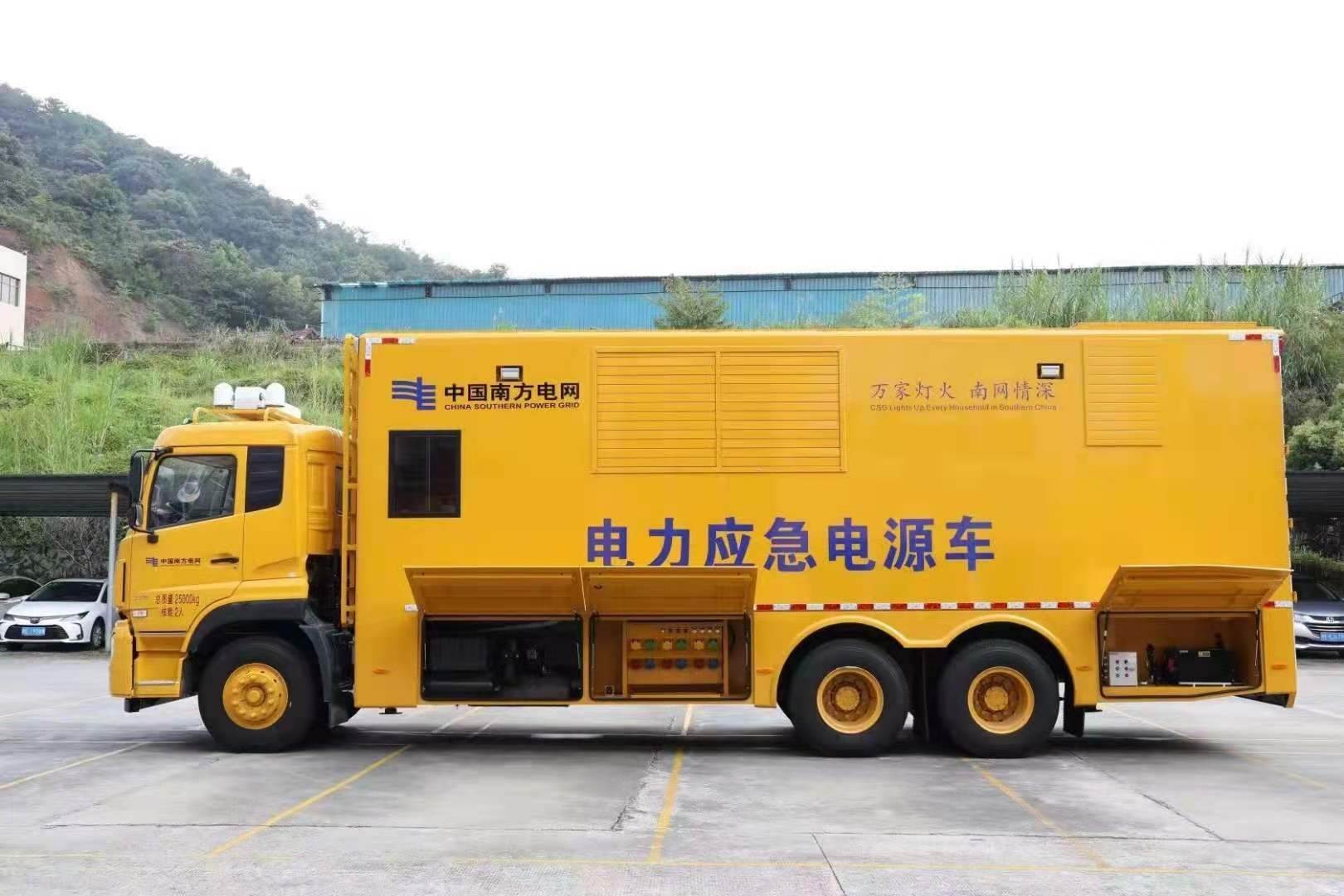 上思安康大型柴油发电机发电车UPS电源出租租赁